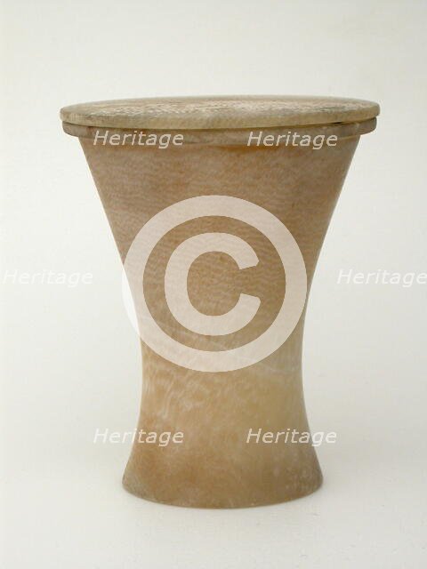 Unguent Vessel, Egypt, Middle Kingdom, Dynasty 12 (about 1985-1773 BCE). Creator: Unknown.