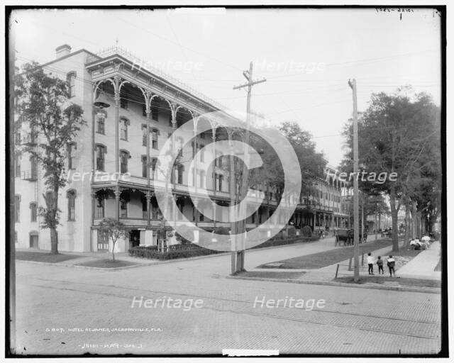Hotel St. James, Jacksonville, Fla., c.between 1890 and 1901. Creator: Unknown.