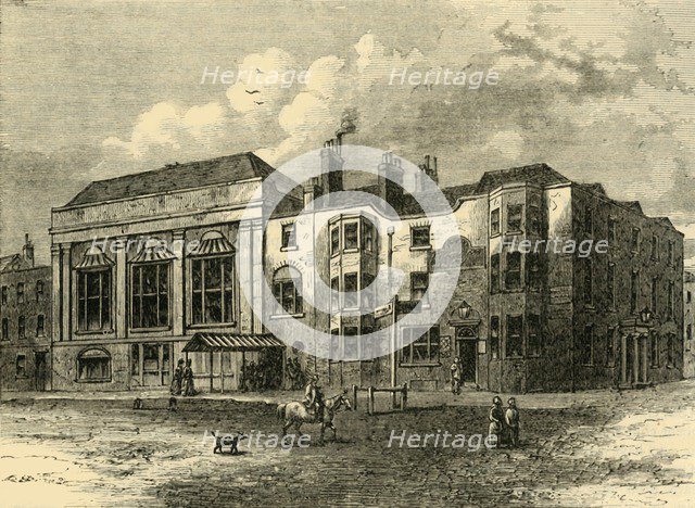 'The Horns Tavern, Kennington, in 1820', (c1878). Creator: Unknown.