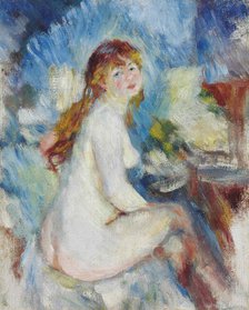 Buste de femme nue, ca 1879. Creator: Renoir, Pierre Auguste (1841-1919).