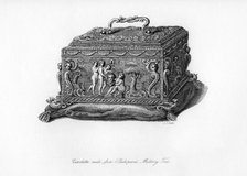 Carved cassolette made from the wood of Shakespeare's mulberry tree, c18th century, (1840). Artist: C J Smith