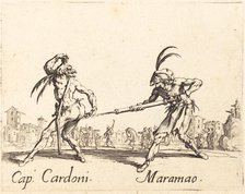 Cap. Cardoni and Maramao, c. 1622. Creator: Jacques Callot.