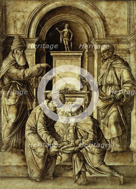 Sacrificial Scene, 1489/90. Creator: Gian Francesco de Maineri.