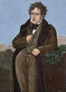 Chateaubriand, François Rene, Vicomte de, French writer and member of the French..., 1883.  Creator: Unknown.