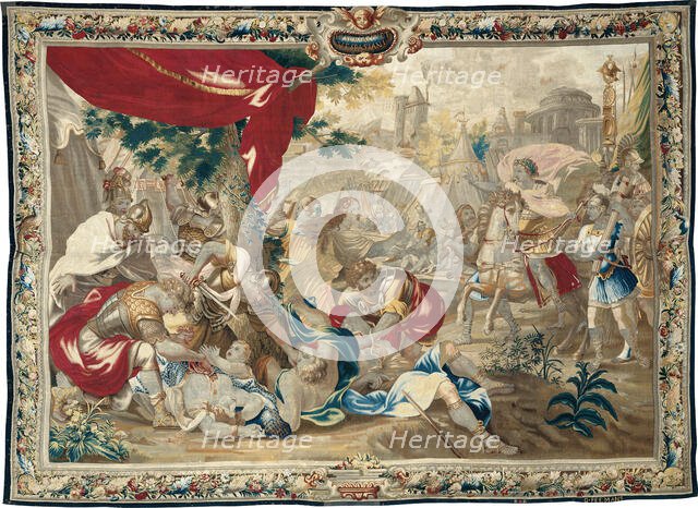 The Massacre at Jerusalem, from The Story of Titus and Vespasian, Brussels, 1650/75. Creator: Unknown.