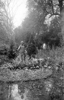 Classical statue, Park Place, Remenham, Oxfordshire, c1900. Artist: Farnham Maxwell Lyte