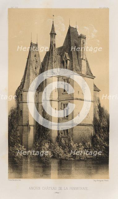 ...Pl. 94, Ancien Château de la Pommeraie (Aisne), 1860. Creator: Victor Petit (French, 1817-1874).