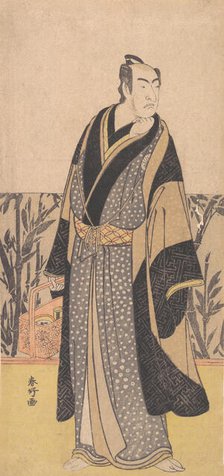 The Actor, Matsumoto Koshiro I 1674-1730 in an Unidentified Role, late 18th century. Creator: Katsukawa Shunko.
