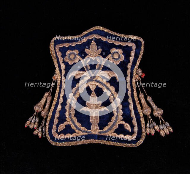 Bag, Russian, late 18th century. Creator: Unknown.