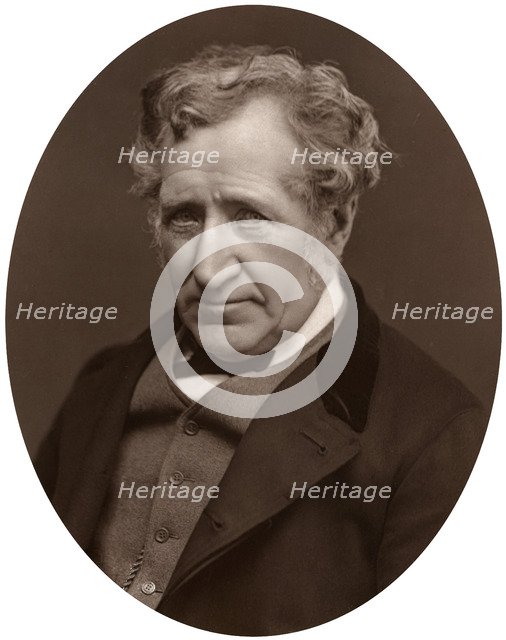 James Nasmyth, Scottish engineer and astronomer, 1877.Artist: Lock & Whitfield