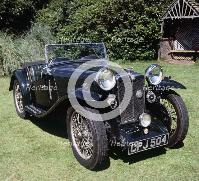 1935 MG PA Artist: Unknown.