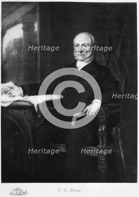 John Quincy Adams, 6th President of the United States of America, (1901). Artist: Unknown