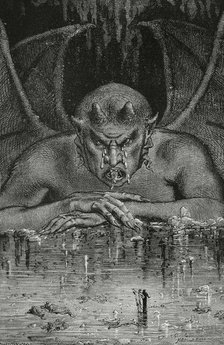 The Divine Comedy, (1307-1321): Inferno (Hell), 1888. Creator: Jean Edouard Dargent.