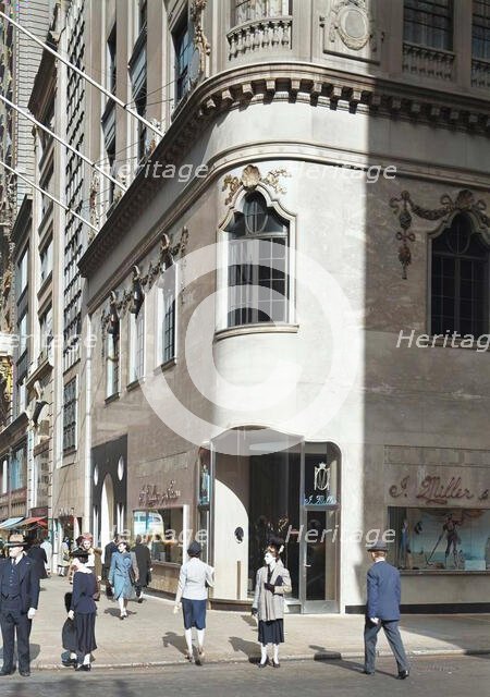 I. Miller shoe store, business at 5th Ave and 54th St., New York City, 1939. Creator: Gottscho-Schleisner, Inc.