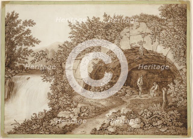 The Bridge of San Paolo, 1793. Creator: Jacob Philip Hackert.