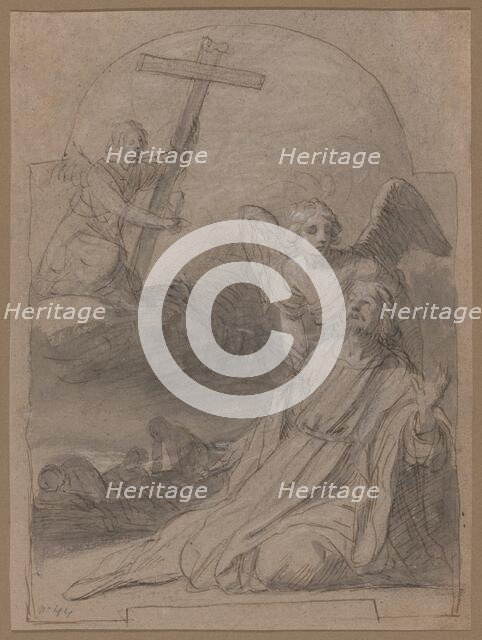 Christ in the Garden of Olives, 1615/35. Creator: Gerrit van Honthorst.