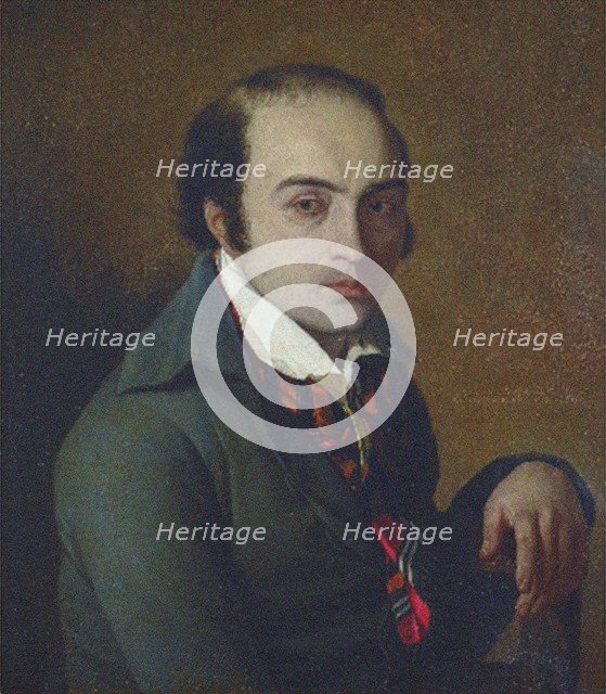 Portrait of the poet André Chénier (1762-1794), 1794.