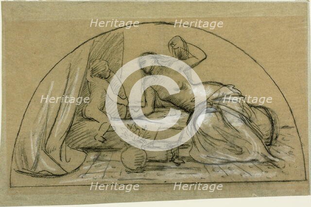 Vanitas of Venus: Parisian Virtues, c. 1890. Creator: Pierre Puvis de Chavannes.