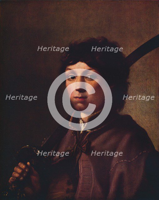 'A Boy with a Sabre', c17th century.