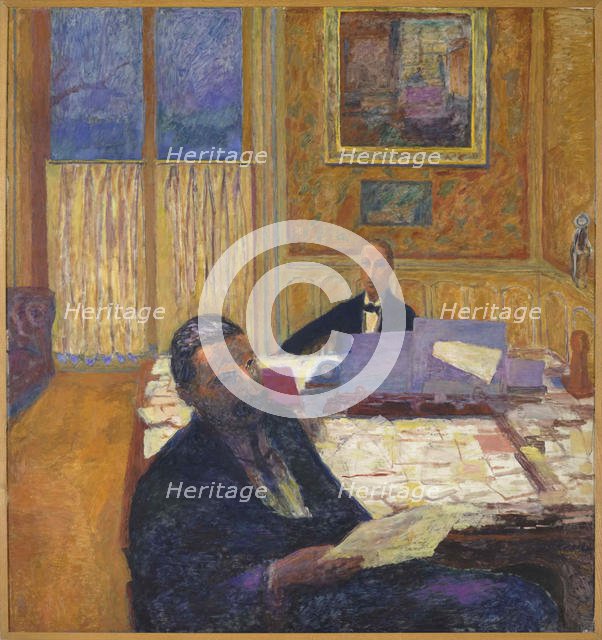 Les frères Bernheim-Jeune , 1920. Creator: Bonnard, Pierre (1867-1947).