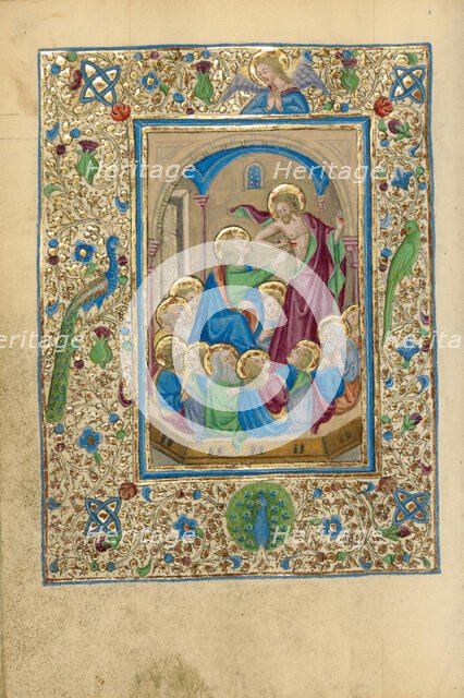 Doubting Thomas; Book of Hours, about 1460. Creator: Unknown.