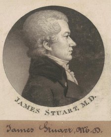 James Stuart, 1802. Creator: Charles Balthazar Julien Févret de Saint-Mémin.