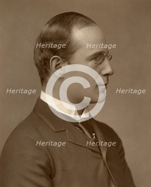 Richard Mansfield, British actor-manager, 1888.  Artist: Elliott & Fry