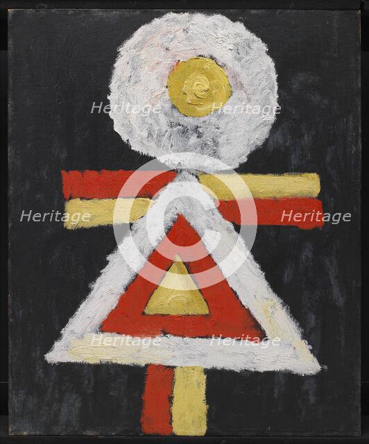 Geometric Figure, 1890-1943. Creator: Marsden Hartley.