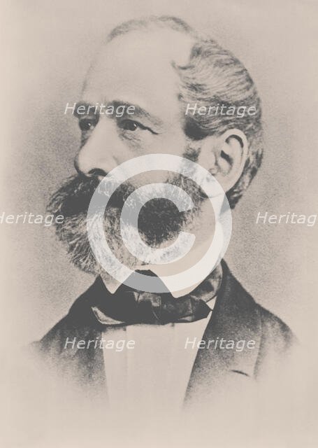 Portrait of Carl Zeiss (1816-1888), 1880. Creator: Anonymous.