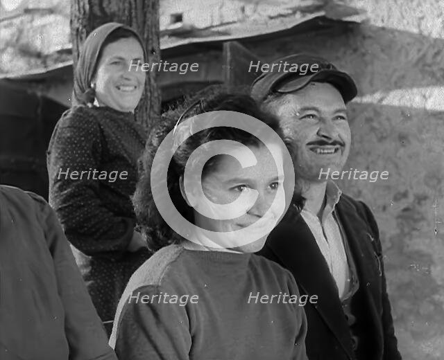 Italian People Smiling, 1944. Creator: British Pathe Ltd.