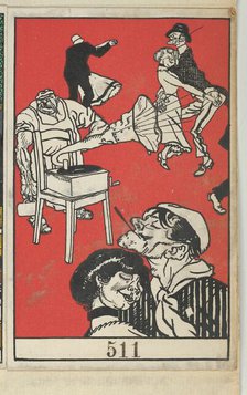 Dancers (Apachentänze!), 1911. Creator: Moritz Jung.