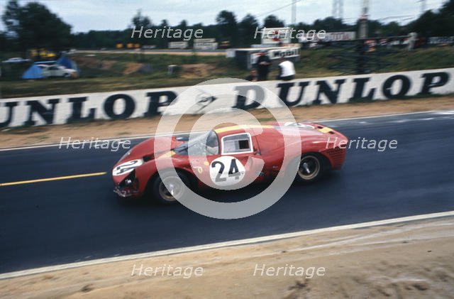 Ferrari P4, Mairesse - Beurlys, 1967 Le Mans. Creator: Unknown.