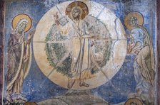 The Transfiguration of Jesus, 12th century. Creator: Byzantine Master ().