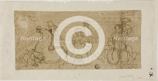 Fountain Figures, 1600-1699. Creator: Unknown.