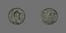 Coin Depicting the Head of a Man, 27 BCE-14 CE. Creator: Unknown.