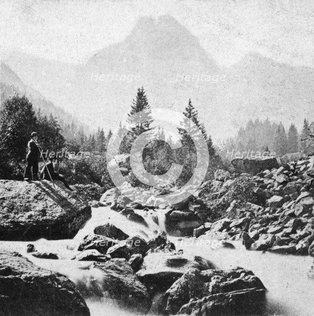 The Wellhorn at Rosenlain, Switzerland, early 20th century.Artist: Underwood & Underwood