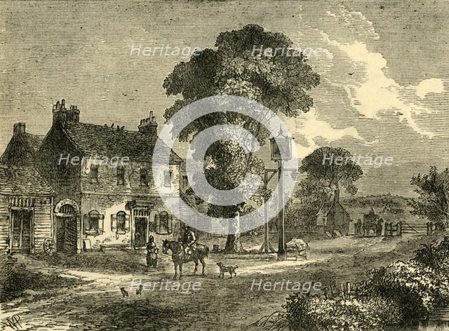 'The "Bell Inn", Kilburn, 1750', (c1876). Creator: Unknown.