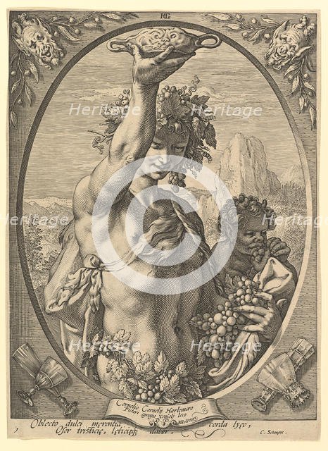 Bacchus.n.d. Creator: Hendrik Goltzius.