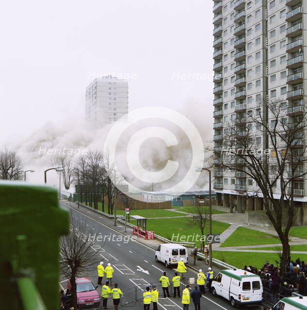 Holly Street Estate, Dalston, Hackney, London, 24/03/1996. Creator: John Laing plc.