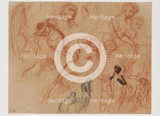 Study of Figures, between 1807 and 1876. Creator: Narcisse Virgile Diaz de la Pena.