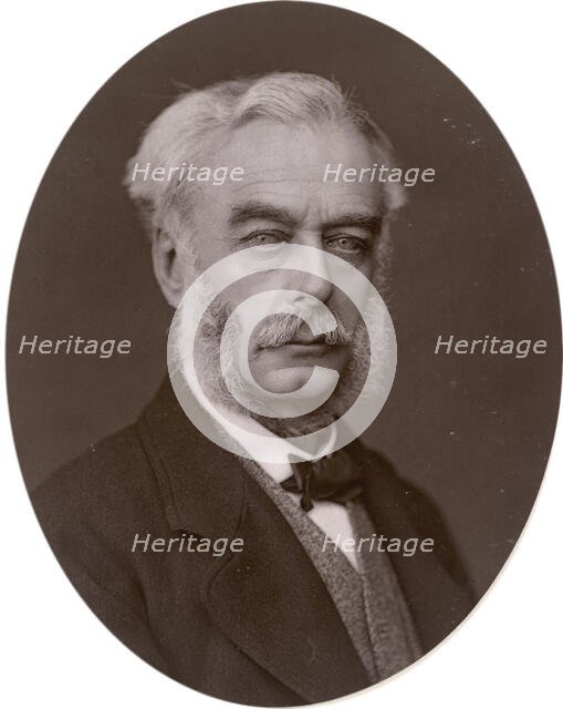 Sir Stephen Cave, MP, 1878. Creator: Lock & Whitfield.