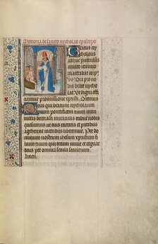 Saint Nicholas Rescuing Three Youths from a Tub; Arenberg Hours, early 1460s. Creator: Workshop of Willem Vrelant.