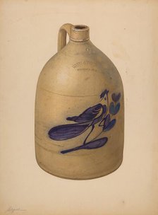 Jug, c. 1941. Creator: Giacinto Capelli.