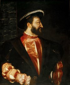 Portrait of Francis I (1494-1547), King of France, Duke of Brittany, Count of Provence, 1539.