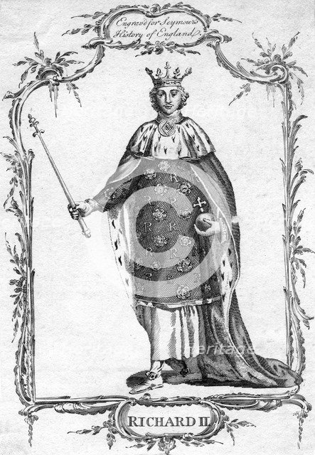 Richard II, King of England, (19th century). Artist: Unknown