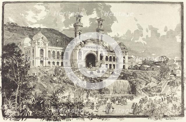 Exposition de Nice. Creator: Auguste Lepere.