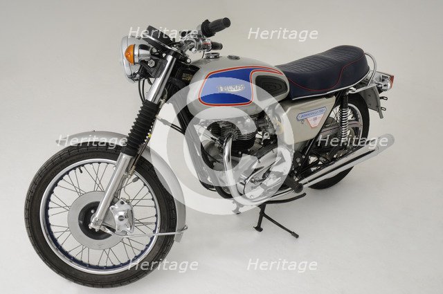 1977 Triumph Bonneville 750 Jubilee Artist: Unknown.