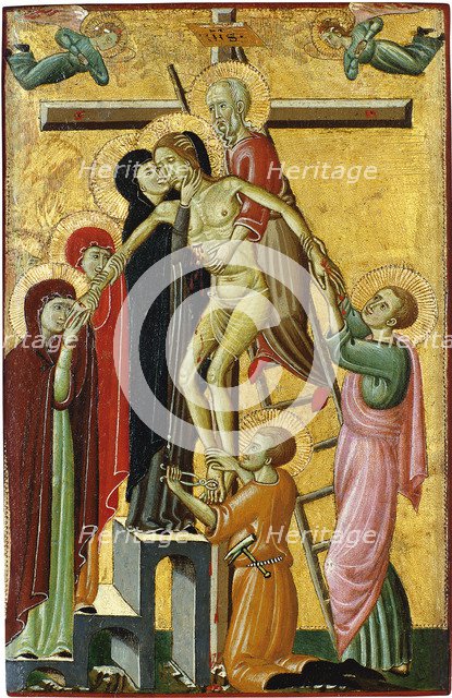 The Descent from the Cross. Artist: Master of Forlì (active Early 14th cen.)