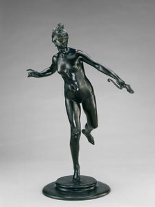 Diana, Modeled 1889, cast after 1900. Creator: Roman Bronze Works.