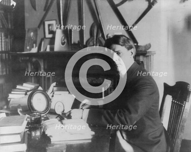 Albert Jeremiah Beveridge, 1862-1927, c1900 Feb. 28. Creator: Frances Benjamin Johnston.